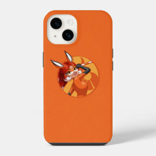 Funda Para iPhone 14 Insignia Naranja Rena Rouge