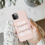 Funda Para iPhone 11Pro Max Inspiración en tu cita de motivación de Voice Matt<br><div class="desc">Inspiración en tu cita de motivación de Voice Matter</div>
