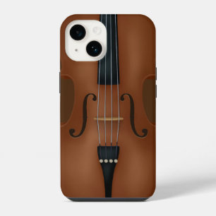 Funda Para iPhone 14 Instrumento de Cuerda Detalle de Cello Violín Viol