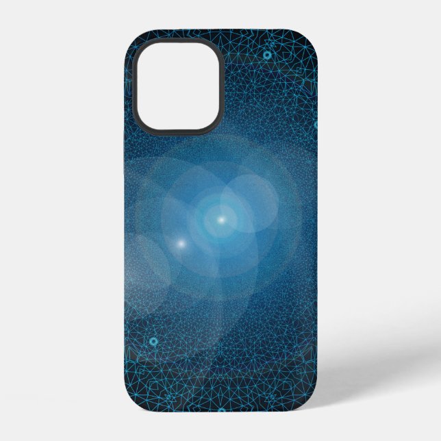 Funda Para iPhone Inteligencia artificial de polígonos (Reverso )