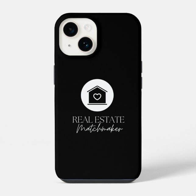 Funda Para iPhone Intermediario de Bienes Raíces (Reverso )