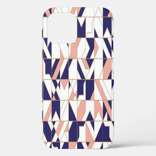 Funda Para iPhone 12 intrincado geométrico, moderno vintage, sin costur