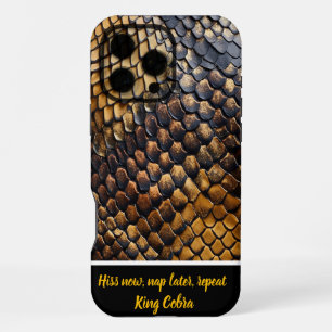 Funda Para iPhone 16 Pro Max Intrincados patrones de texturas naturales de piel