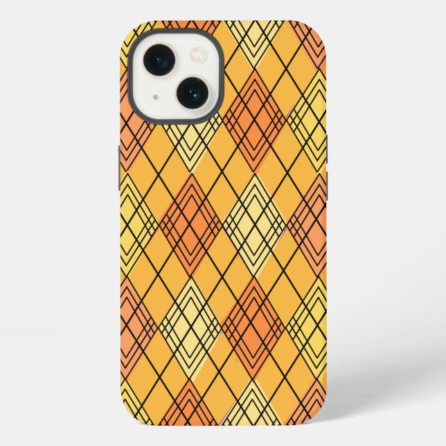 Funda para iPhone / iPad Art Deco Citrus (Reverso )
