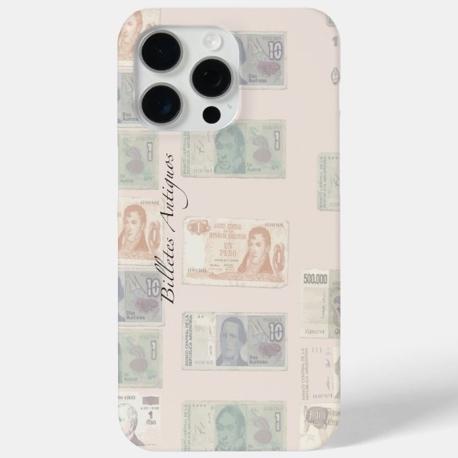 Funda para iPhone/iPad con diseño de billetes. (Reverso )