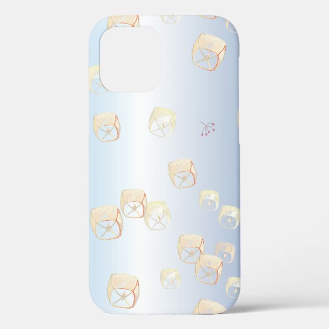 Funda para iPhone/iPad con diseño de globos de luz (Reverso )
