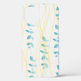 Funda para iPhone/iPad con diseño de hojas .