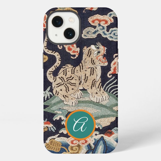Funda para iPhone / iPad con inicial personalizada (Reverso )