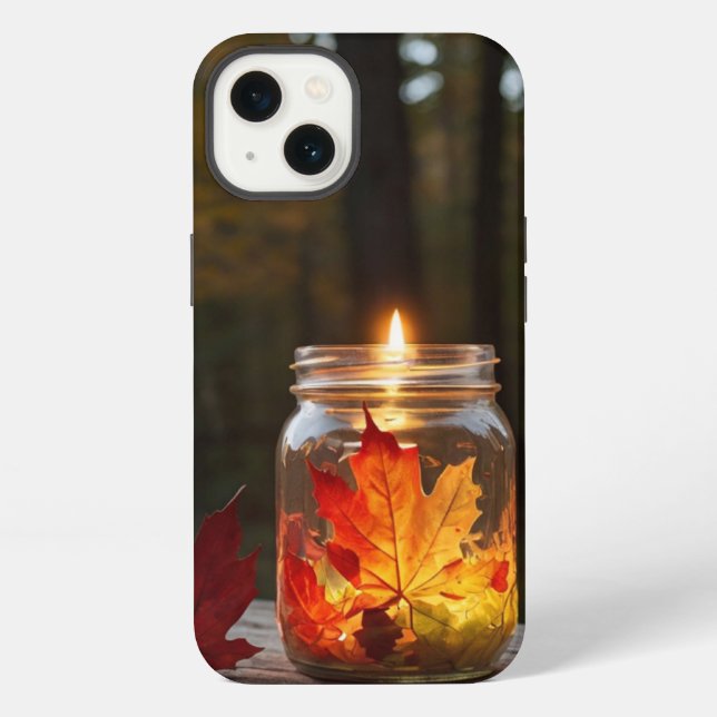 Funda para iPhone / iPad con tema de otoño (Reverso )