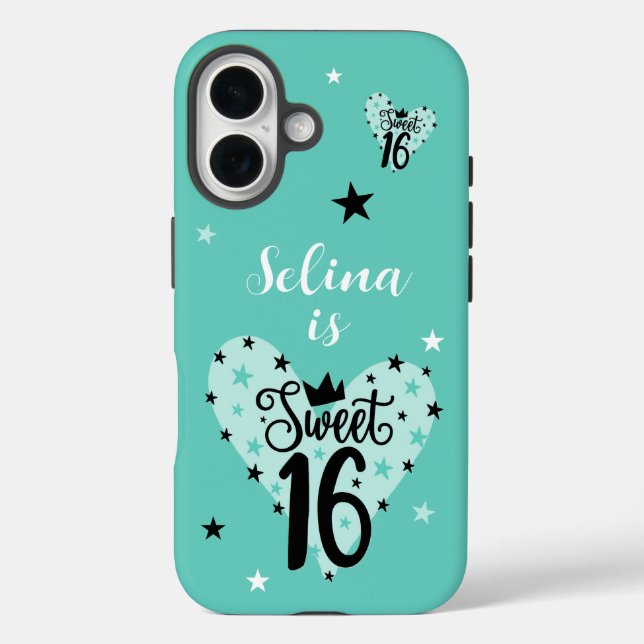 Funda para iPhone / iPad Cumpleaños Sweet 16 (Reverso )