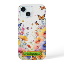 Funda para iPhone / iPad de Campo de flores Maripo