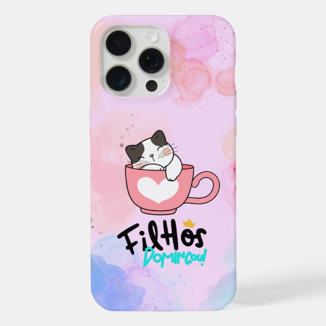 Funda para iPhone / iPad de gato (Reverso )