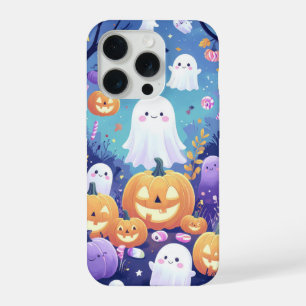 Funda para iPhone / iPad de Halloween linda morada