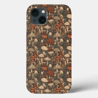 Funda para iPhone / iPad de hongo Trippy Cottageco