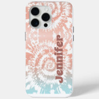 Funda para iPhone / iPad de teñido en nudo persona