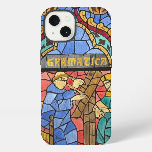 Funda para iPhone / iPad Gramatica Vidriera (Reverso )