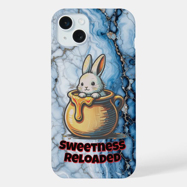 Funda para iPhone / iPad Honey Bunny (Reverso )