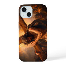 Funda para iPhone / iPad Jesús lleva la cruz