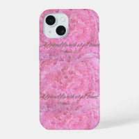 Funda para iPhone / iPad - Peonía Rosa - Un amigo