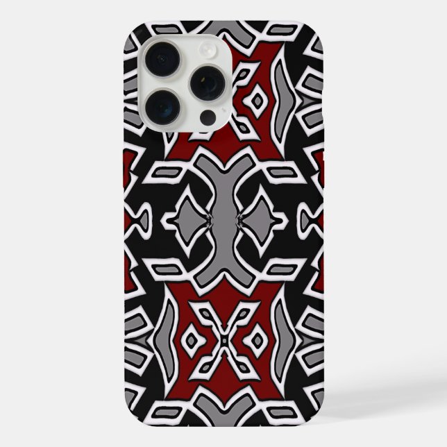 Funda para iPhone / iPad, Un diseño vibrante multi (Reverso )