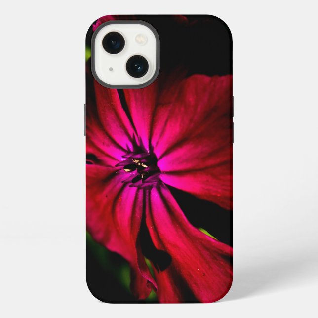 Funda Para iPhone Iphcna morada de flores silvestres (Reverso )