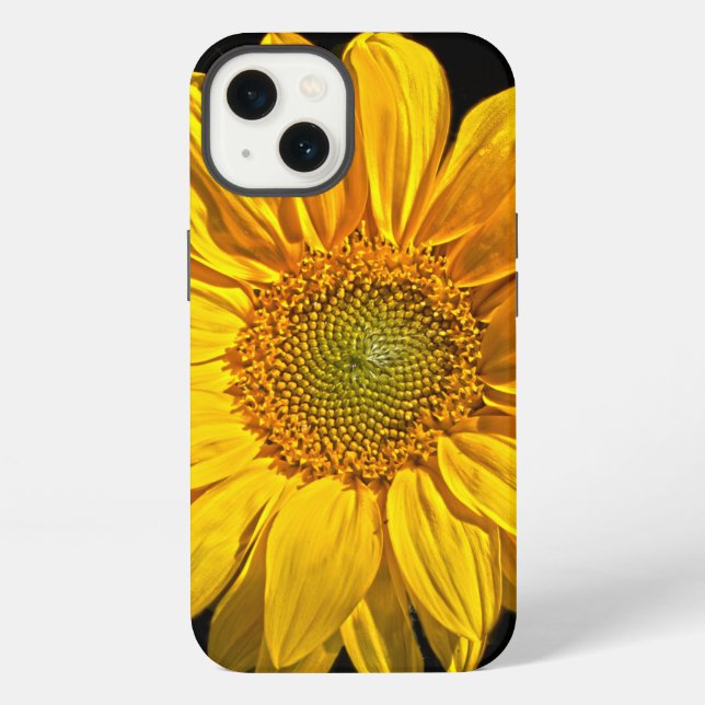 Funda Para iPhone Iphcnm de girasol (Reverso )