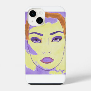 Funda Para iPhone 14 iPhone 14 Funda Art Deco Mujeres Estilo de pintura