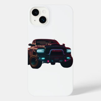 Funda Para iPhone 14 Plus iPhone 14 Hülle Dodge TRX Neon Truck