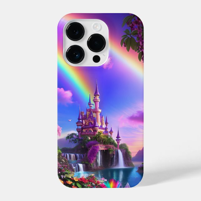 Funda Para iPhone iPhone 14 Pro case with magical landscape (Reverso )