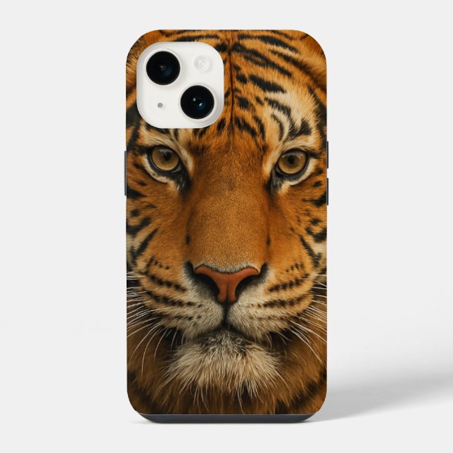 Funda Para iPhone iPhone 14 Tiger (Reverso )