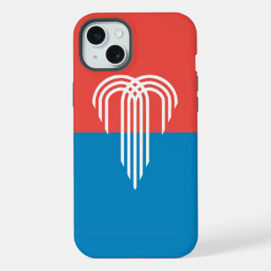 iPhone 15 Plus Funda-Mate, bandera de Kansas City
