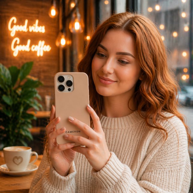 Funda Para iPhone iPhone 16 Pro beige personalizado (Subido por el creador)