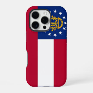Funda Para iPhone 16 Pro iPhone 16 Pro Funda-Mate, bandera de Georgia