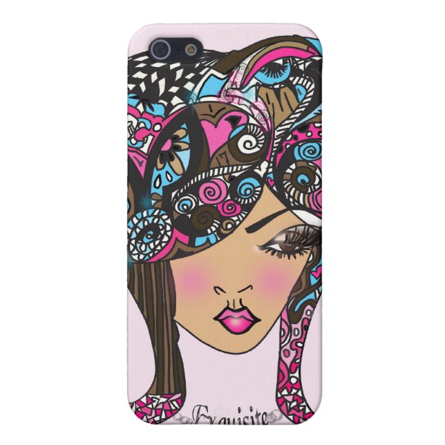 Funda Para iPhone iPhone 4 de Madamoiselle Mimi Le Exquisite Girlie (Atrás)