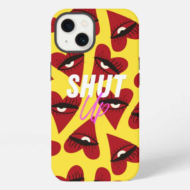 Funda Para iPhone iPhone case - Shut Up (Reverso )