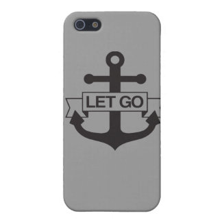 Funda Para iPhone 5 iPhone gris claro 5 de la caja del ancla del lgw