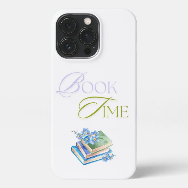Funda Para iPhone iPhone-Hülle für Buchliebhaberinnen – "Book Time" (Reverso)