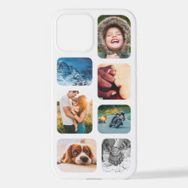Funda Para iPhone 12 iPhone iPho de plantilla de Collage de fotos para 