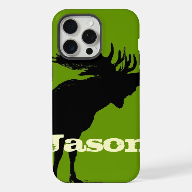 Funda Para iPhone iPhone personalizado alce (Reverso )