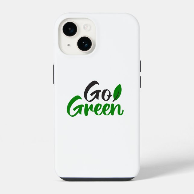 Funda Para iPhone Ir verde (Reverso )