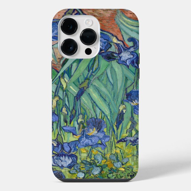 Funda Para iPhone Irises de Van Gogh (Reverso )