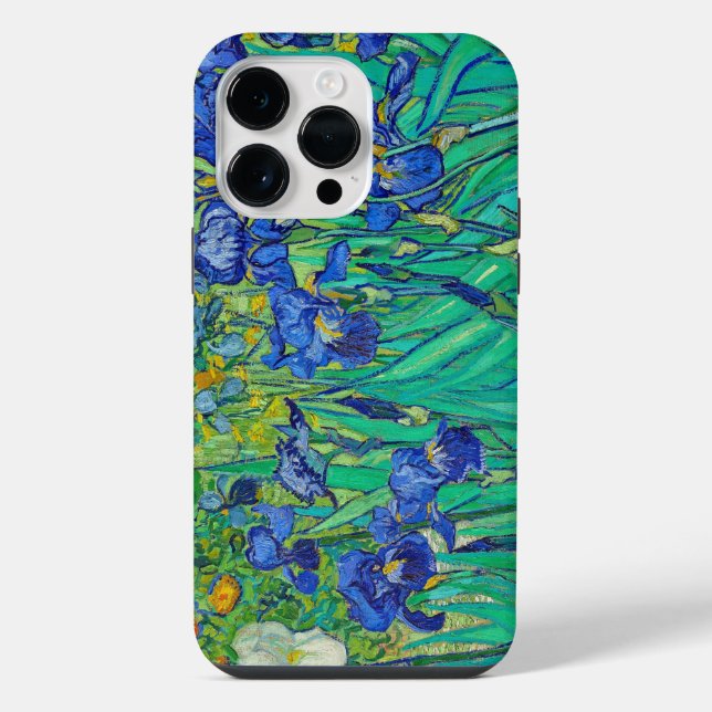 Funda Para iPhone Irises de Van Gogh (Reverso )