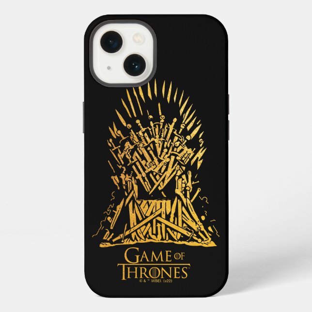 Funda Para iPhone Iron Throne Icon (Reverso )