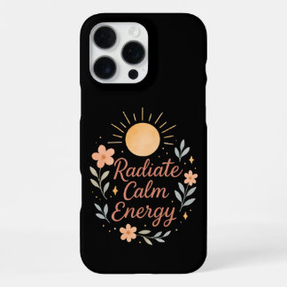 Funda Para iPhone 16 Pro Max Irradia Energía Tranquila – Acuarela Pastel