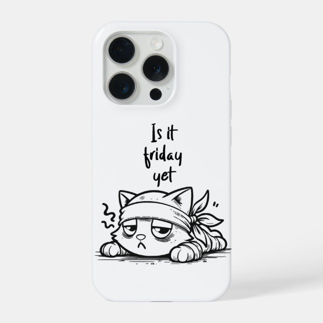 Funda Para iPhone Is it Friday yet (Reverso )