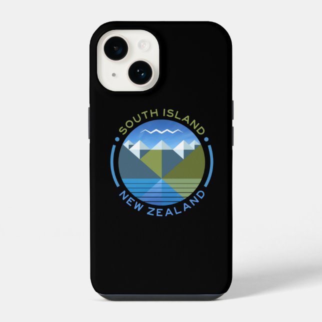 FUNDA PARA iPhone ISLA DEL SUR NUEVA ZELANDA (Reverso )