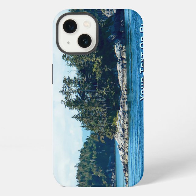 Funda Para iPhone Isla Salish (Reverso )