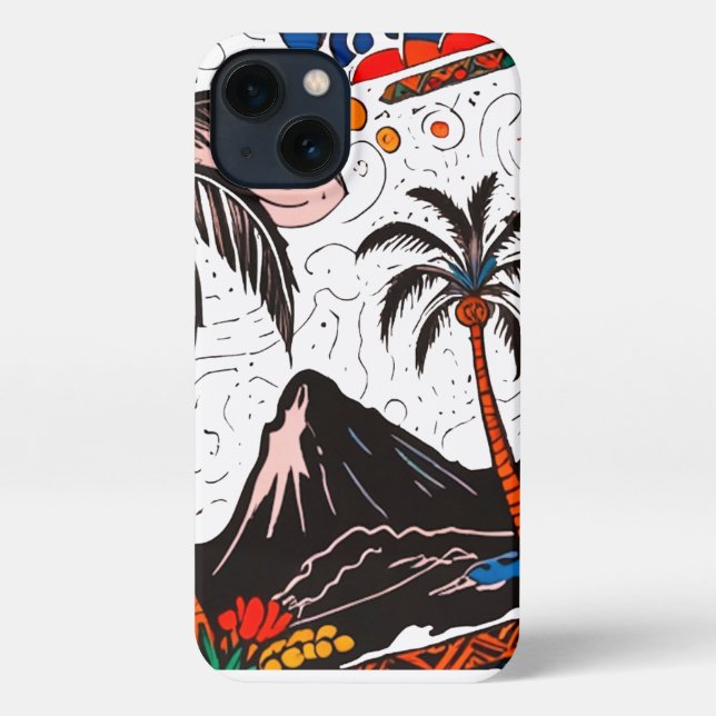 FUNDA PARA iPhone ISLAND (Reverso )