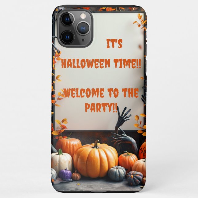 Funda Para iPhone It's Halloween time Baby !!! (Reverso)