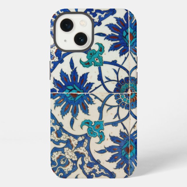 Funda Para iPhone Iznik Tiles Blue (Reverso )